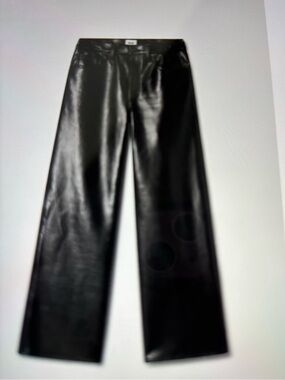 AGOLDE Arc Jean with recycled leather